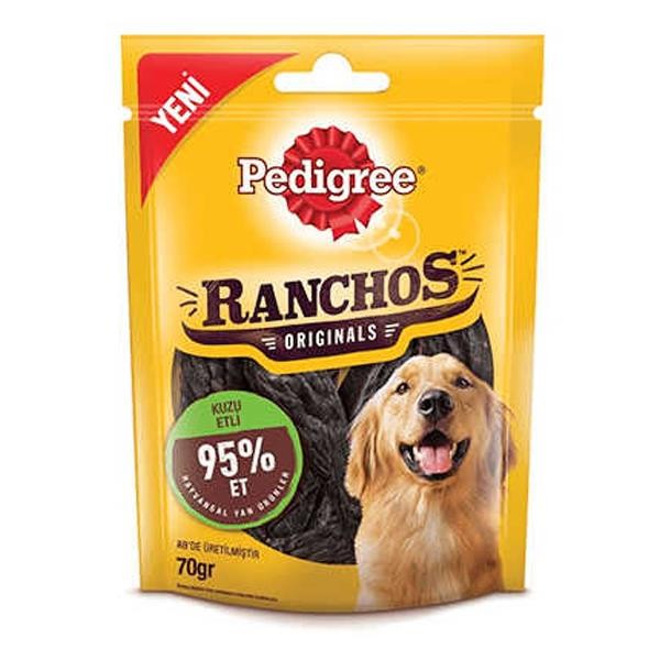 Pedigree Ranchos Kuzu Etli Köpek Ödülü 70 gr