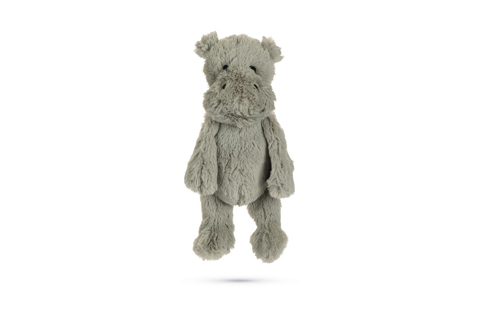 Beeztees Köpek Oyuncağı, Hipo, Peluş, Gri, 40x20x13cm