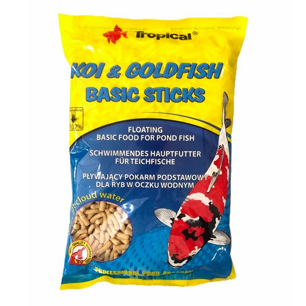Tropical Koi ve Goldfish Basic Sticks 1000ml