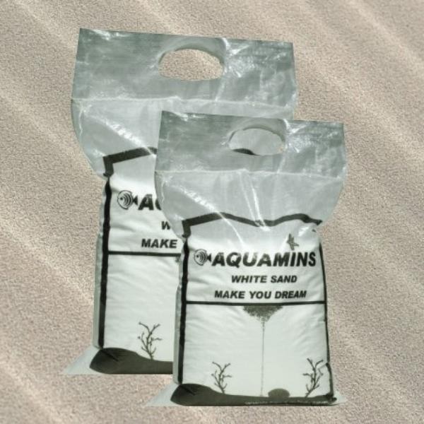 Aquamins White Sand 0.5mm Ciklet Kumu 10Kg