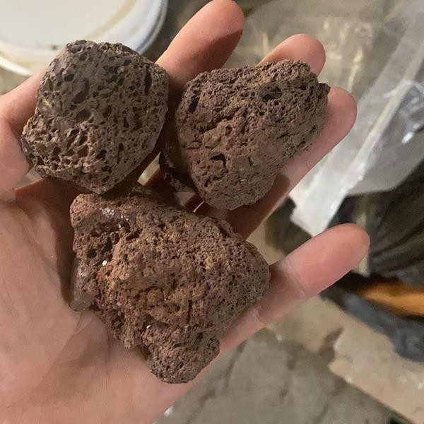 Akvaryum İçin Doğal Lav Taşı 5-15 Cm 1 Kg