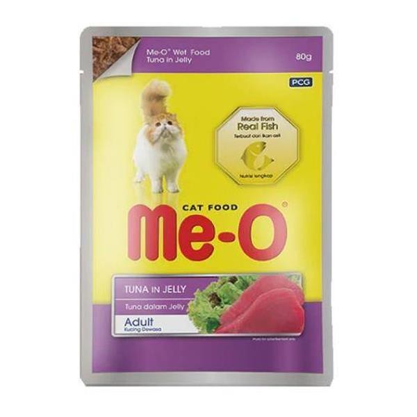 Me-O Pouch Tavuklu ve Tuna Balıklı Kedi Maması 80gr 12li