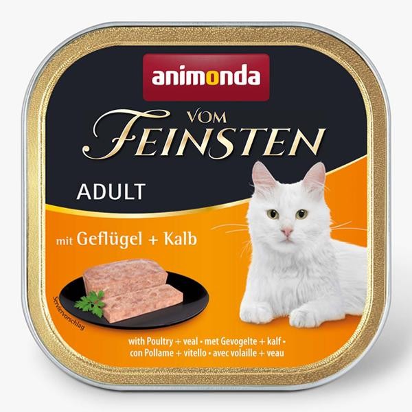 Animonda Vom Feinstein Biftekli Konserve Yavru Kedi Maması 100gr