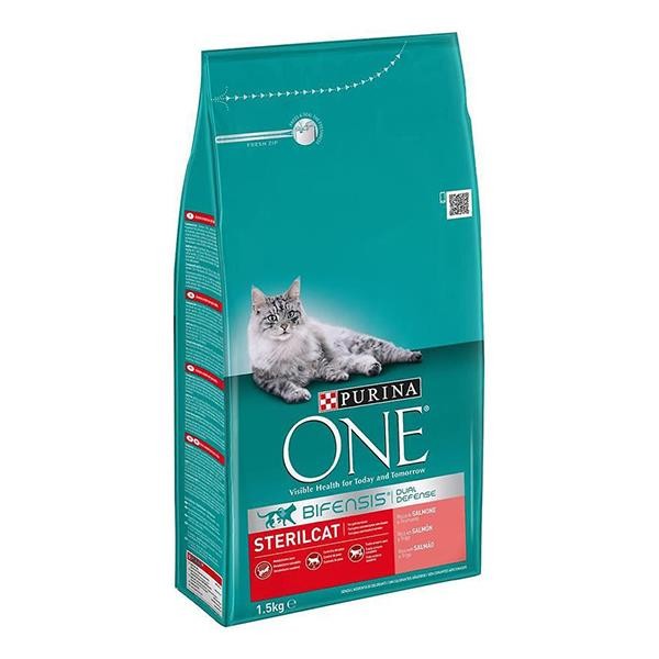 Purina One Somonlu Kısırlaştırılmış Kedi Maması 1.5Kg