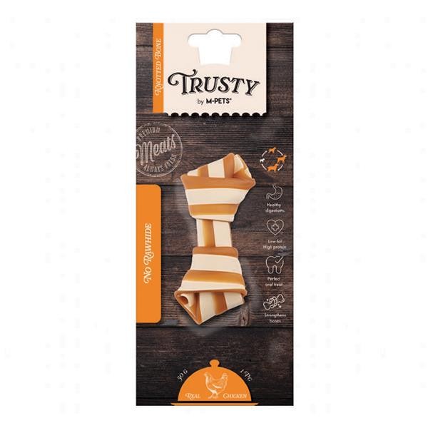 M-Pets Trusty Chicken Tatlı Patatesli Köpek Kemiği 11cm 50gr