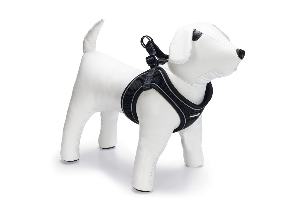 Beeztees Köpek Göğüs Tasması, Neopren, Siyah, XS, 30-35cm