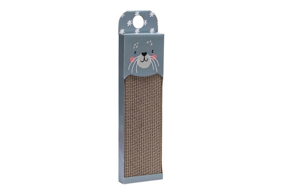 Beeztees Kedi Karton Tırmalama, Mavi, 45cm