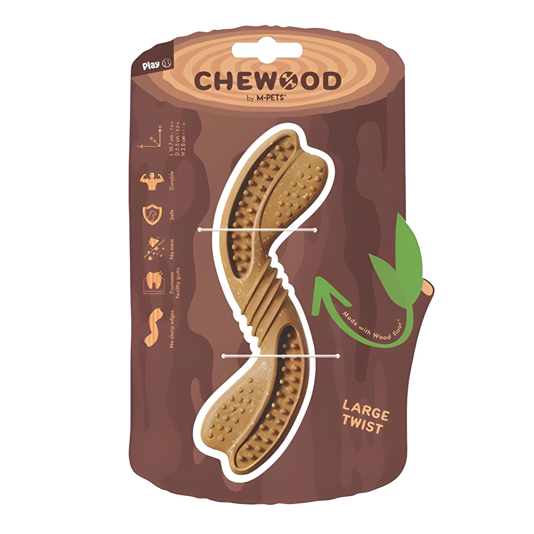 M-Pets Chewood Small Twist Köpek Oyuncağı