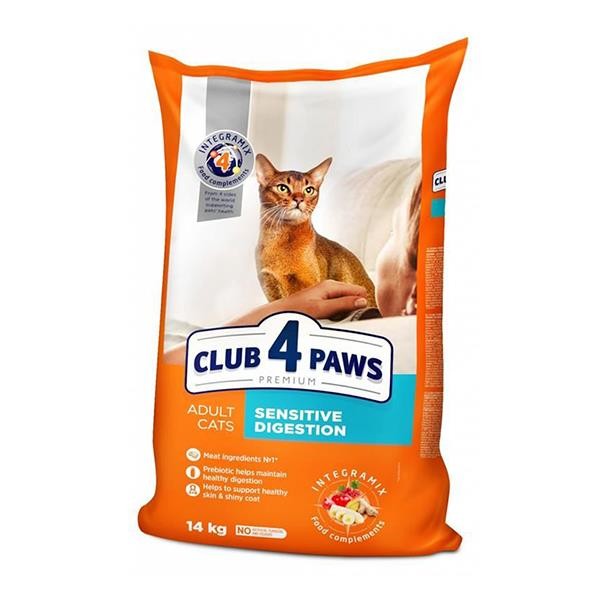 Club4Paws Sensitive Digestion Tavuklu Yetişkin Kedi Maması 14Kg