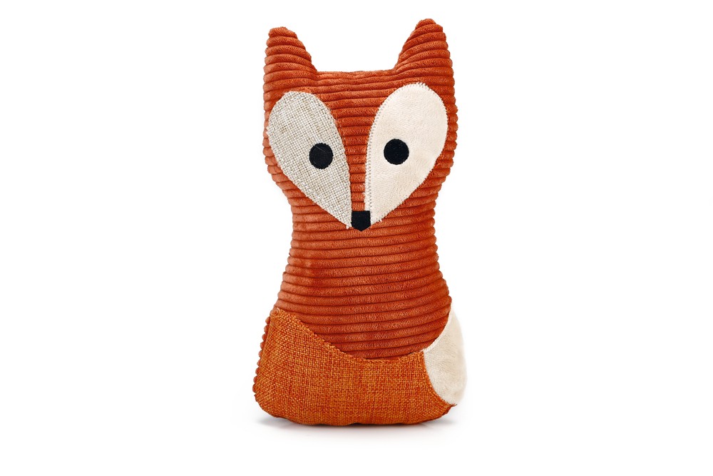 Beeztees DBL Köpek Oyuncağı, Sesli, Tilki, Peluş, Turuncu, 25,5cm