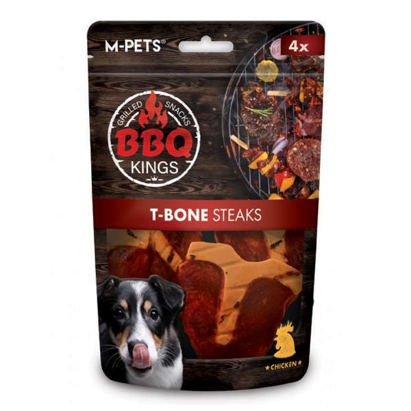 M-Pets BBQ Kings T-Bone Steaks Tavuklu Köpek Ödülü 105gr