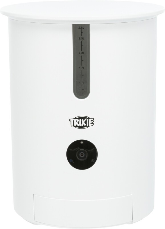 Trixie Kameralı Otomatik Mama Kabı 2,8lt 22x28x22cm Beyaz