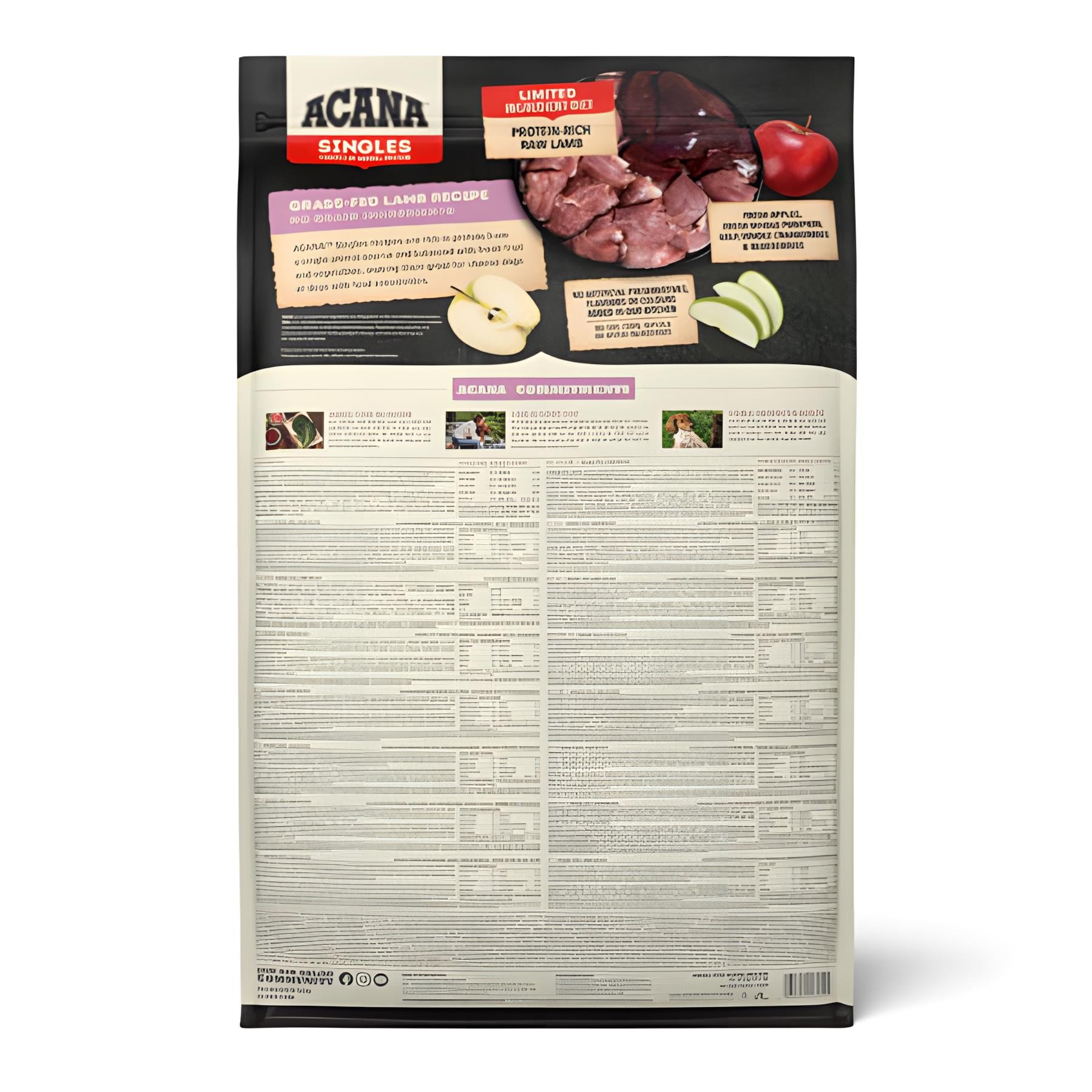 Acana Grass-Fed Lamb Kuzulu Tahılsız Yetişkin Köpek Maması 6Kg