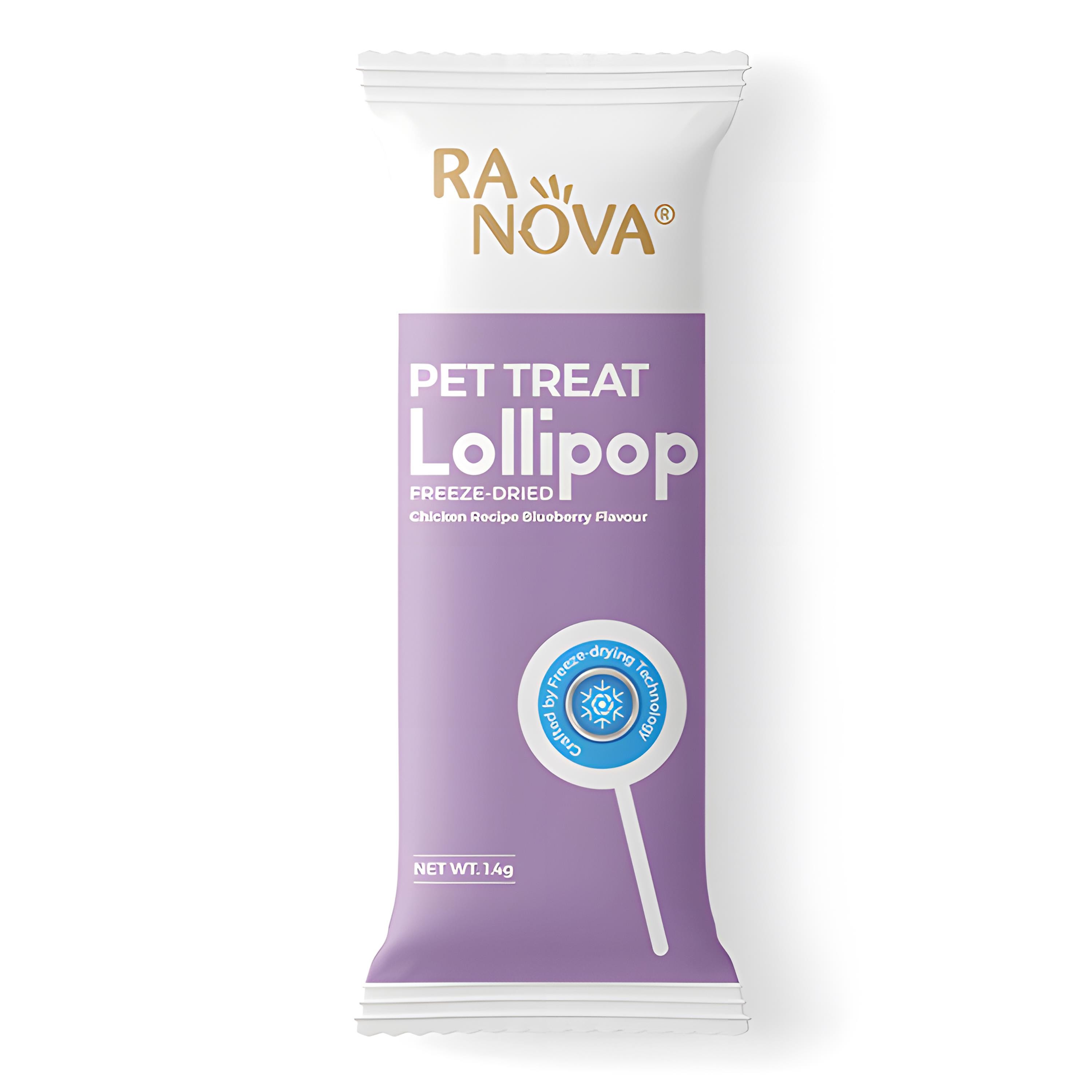 Ranova Karışık Lezzetli Lolipop Dondurulabilir Kedi Ödülü 1,4gr 5li