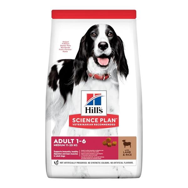 Hills Medium Adult Kuzu Etli Yetişkin Köpek Maması 12+2Kg Bonus Paket