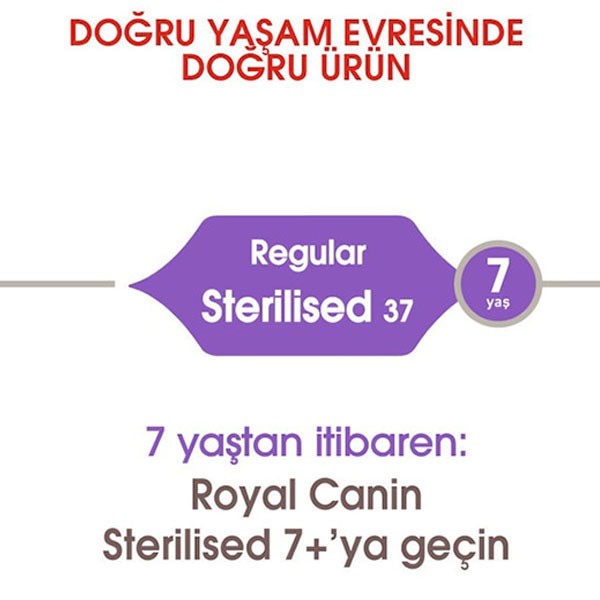 Royal Canin Sterilised 37 Kısırlaştırılmış Kedi Maması 15 Kg