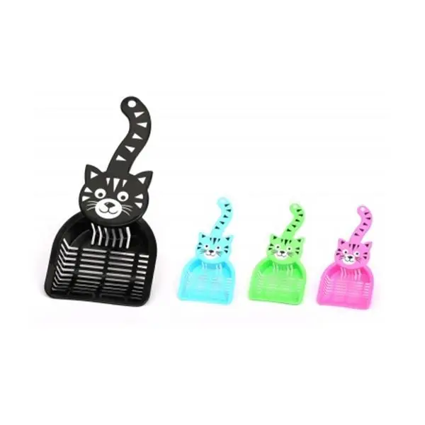 Kedi Şekilli Kedi Kumu Küreği