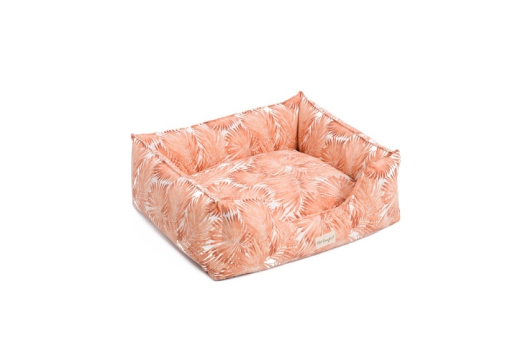Pet Comfort Alpha  Turuncu-Beyaz Köpek Yatağı M 80x65cm
