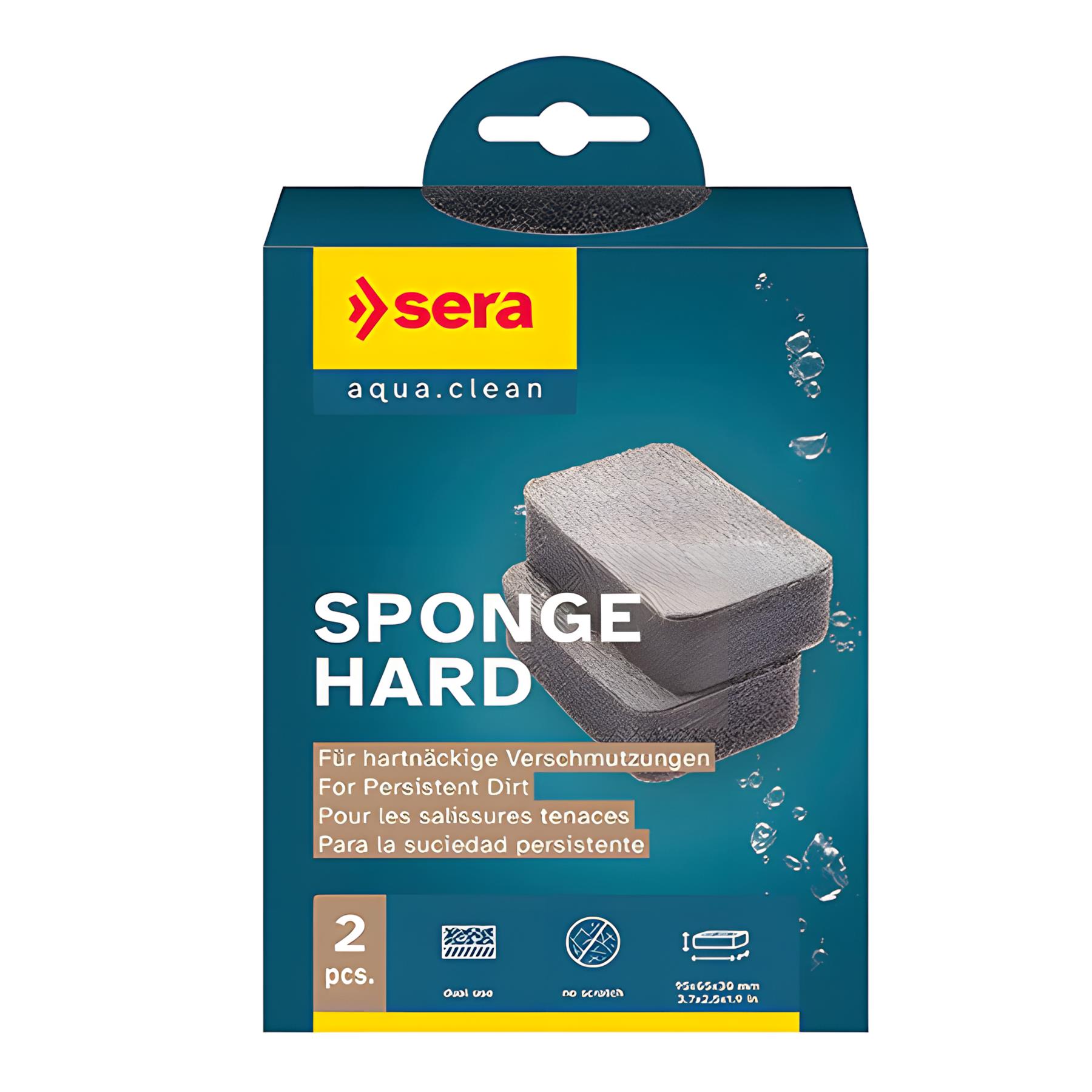 Sera Temizleme Süngeri Sert 2li Paket