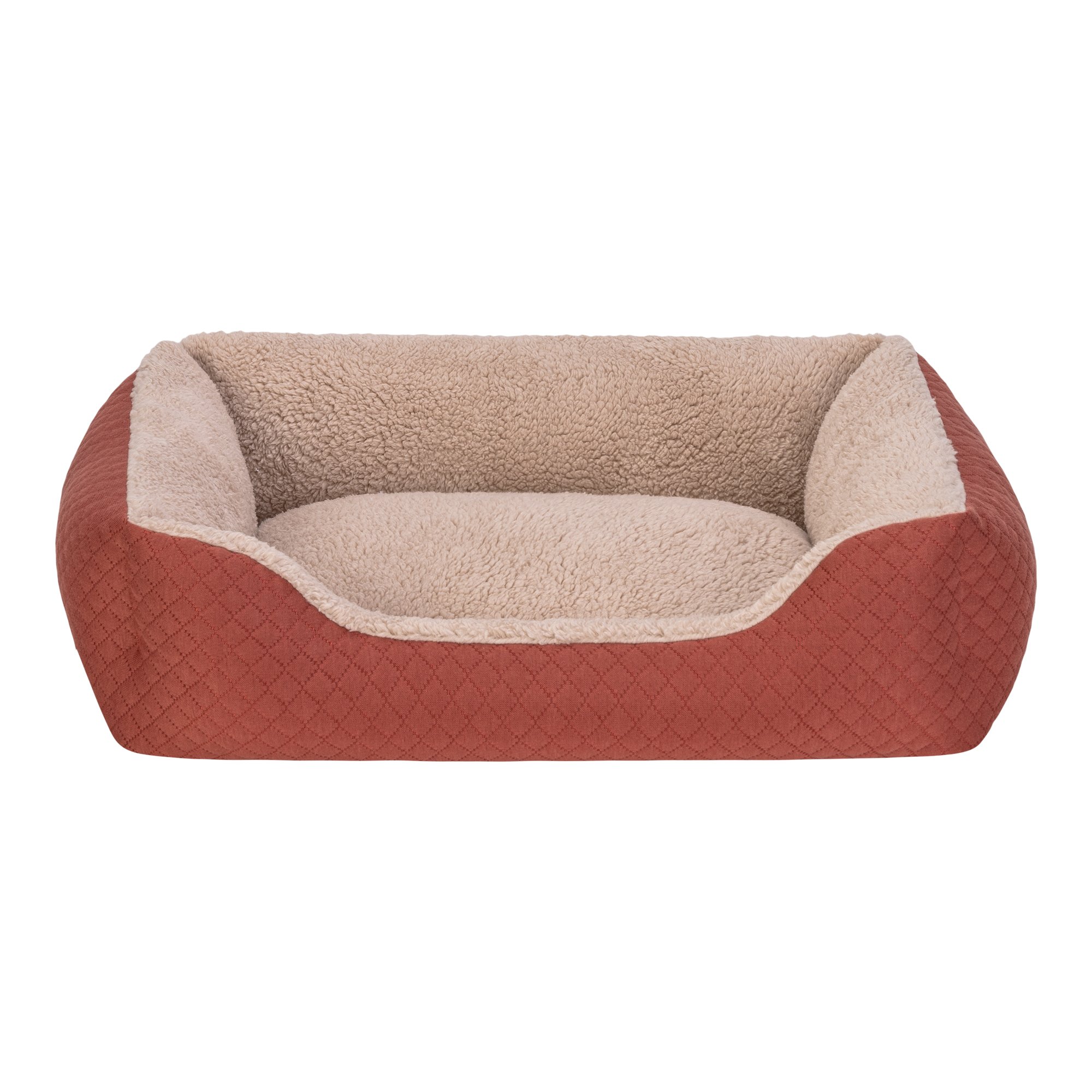 Pet Comfort Bravo Duo  Kedi ve Köpek Yatağı Tarçın/Bej S 55x45cm