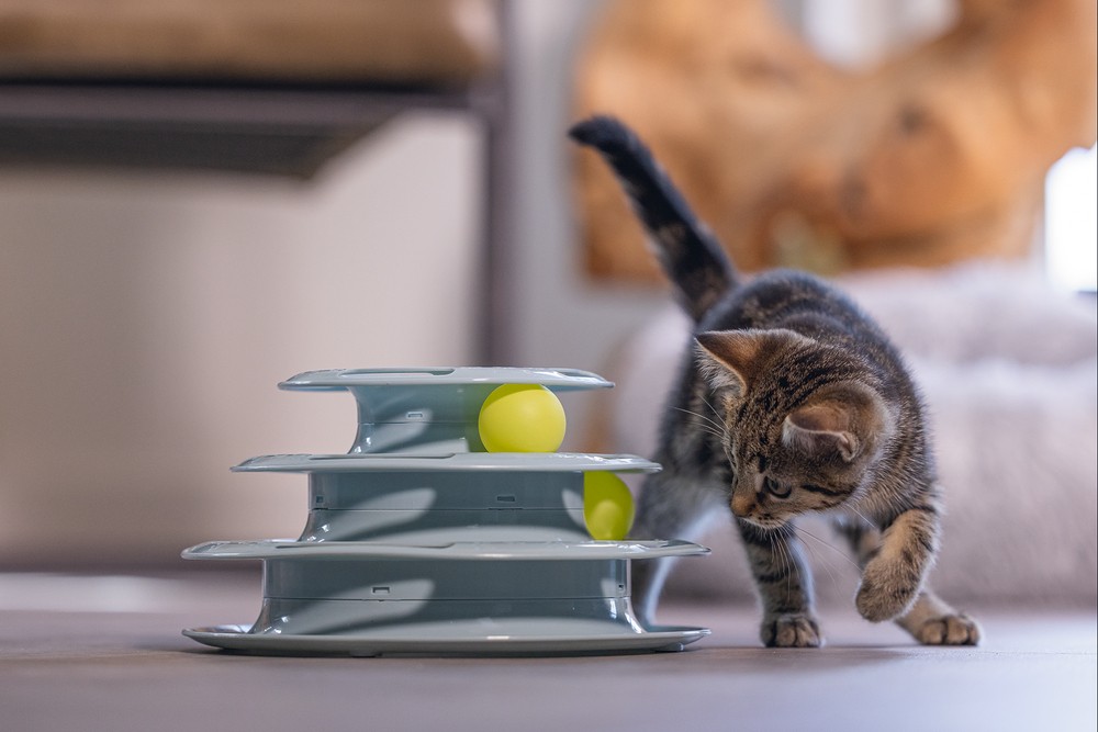 Beeztees Yavru Kedi Oyuncağı, 3 Katlı, 25x25x13cm