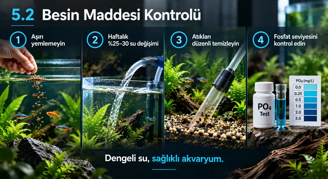 Aşırı yemlemeden kaçının.