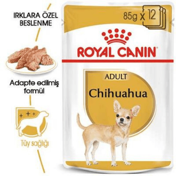 Royal Canin Chihuahua Adult Yaş Köpek Maması 85gr 12 Adet