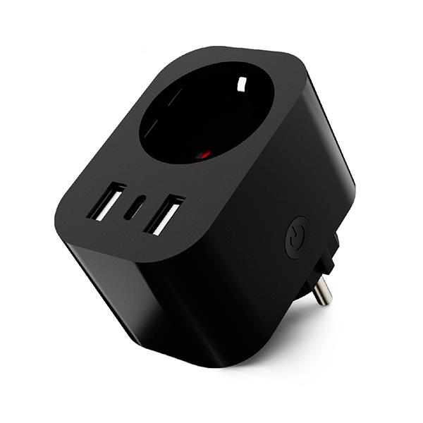 Şımart Akıllı Priz (USB ve TYPE-C Girişli)