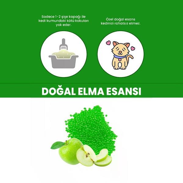 Electron Kedi Kumu Koku Giderici Elma Kokulu 250ml