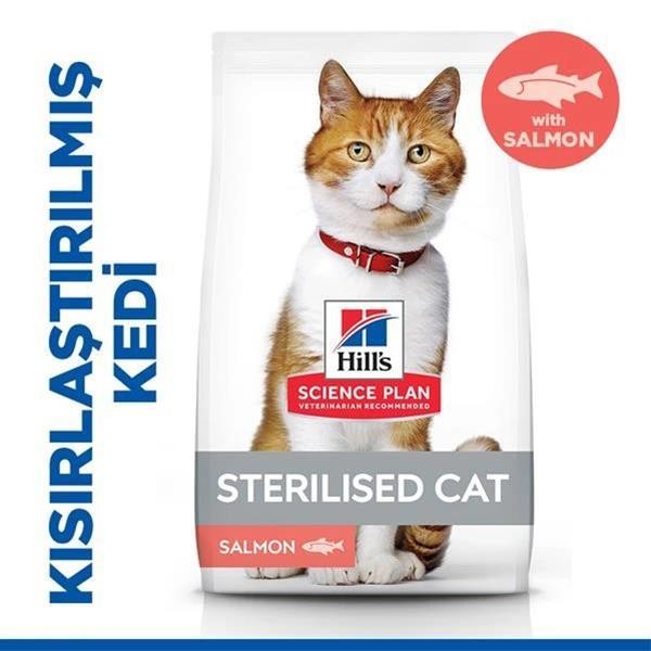 Hills Sterilised Somon Balıklı Kısırlaştırılmış Kedi Maması 1,5Kg