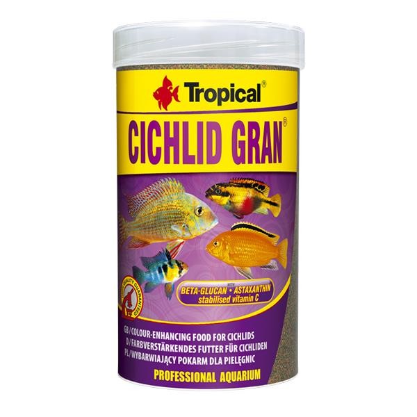Tropical Cichlid Gran 1000ml 550gr