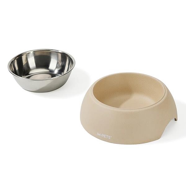 M-Pets Eco Bamboo Mama Kabı 350ml Sand