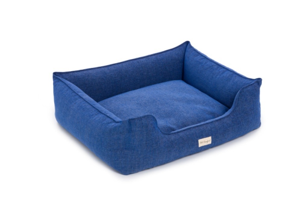 Pet Comfort Alpha  Mavi Köpek Yatağı L 105x85cm