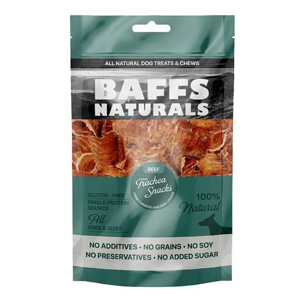 Baffs Natural Dana Gırtlağı Atıştırmalık Köpek Ödülü 100Gr