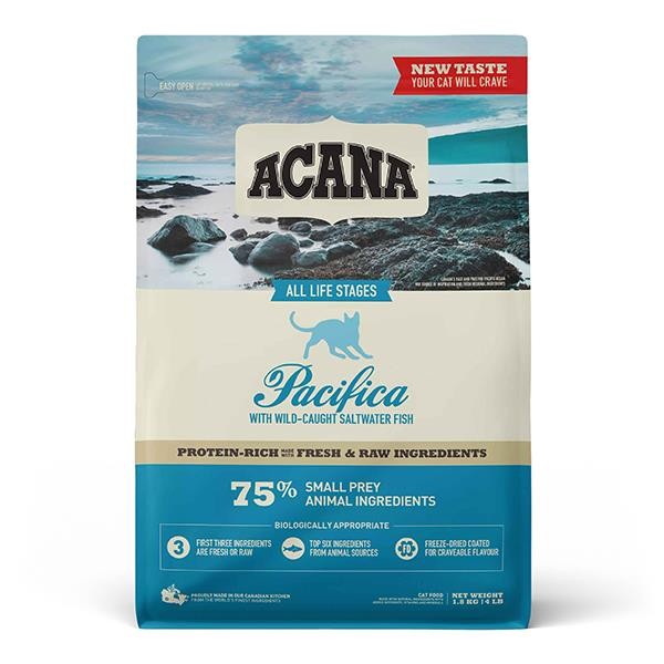 Acana Pacifica Balıklı Tahılsız Kedi Maması 1,8Kg