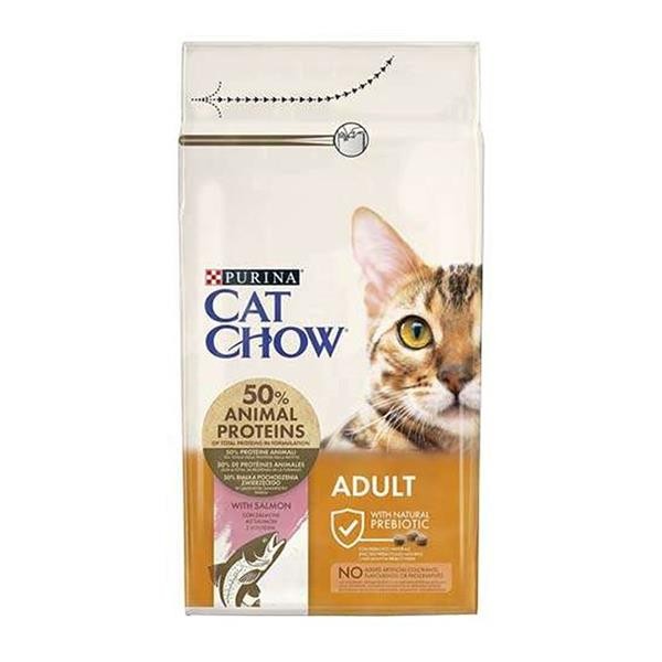 Cat Chow Adult Tuna ve Somonlu Yetişkin Kedi Maması Paketten Bölme 1 Kg