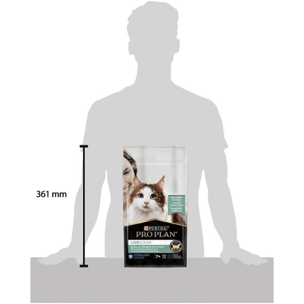 Pro Plan Sterilised LiveClear 7+ Kısırlaştırılmış Hindili Yaşlı Kedi Maması 1,4Kg