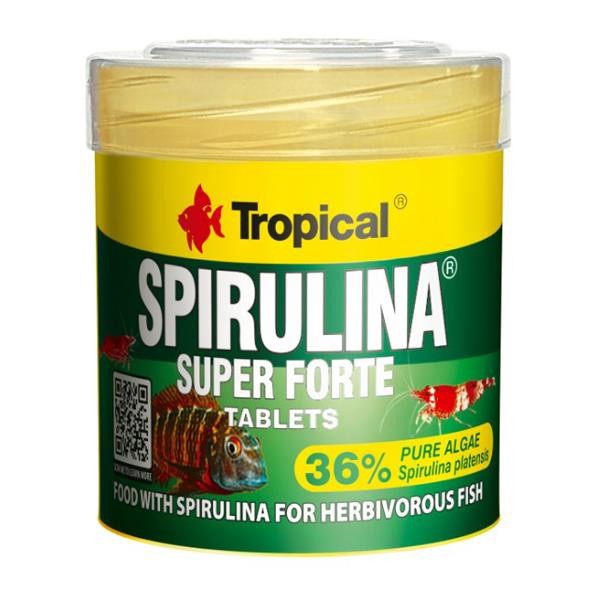 Tropical Super Spirulina Forte Tablets 50ml 36gr
