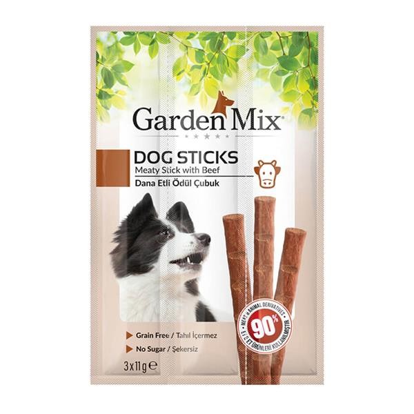 Gardenmix Dana Etli Sticks Köpek Ödülü 11gr 3lü
