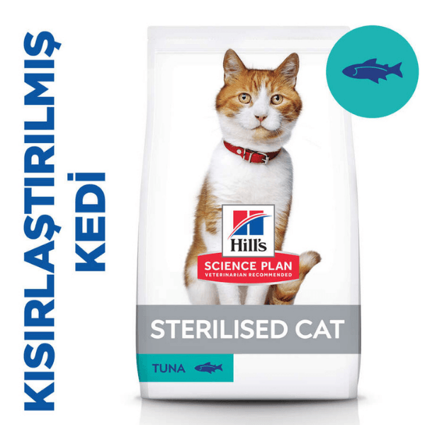 Hills Sterilised Ton Balıklı Kısırlaştırılmış Kedi Maması 3Kg