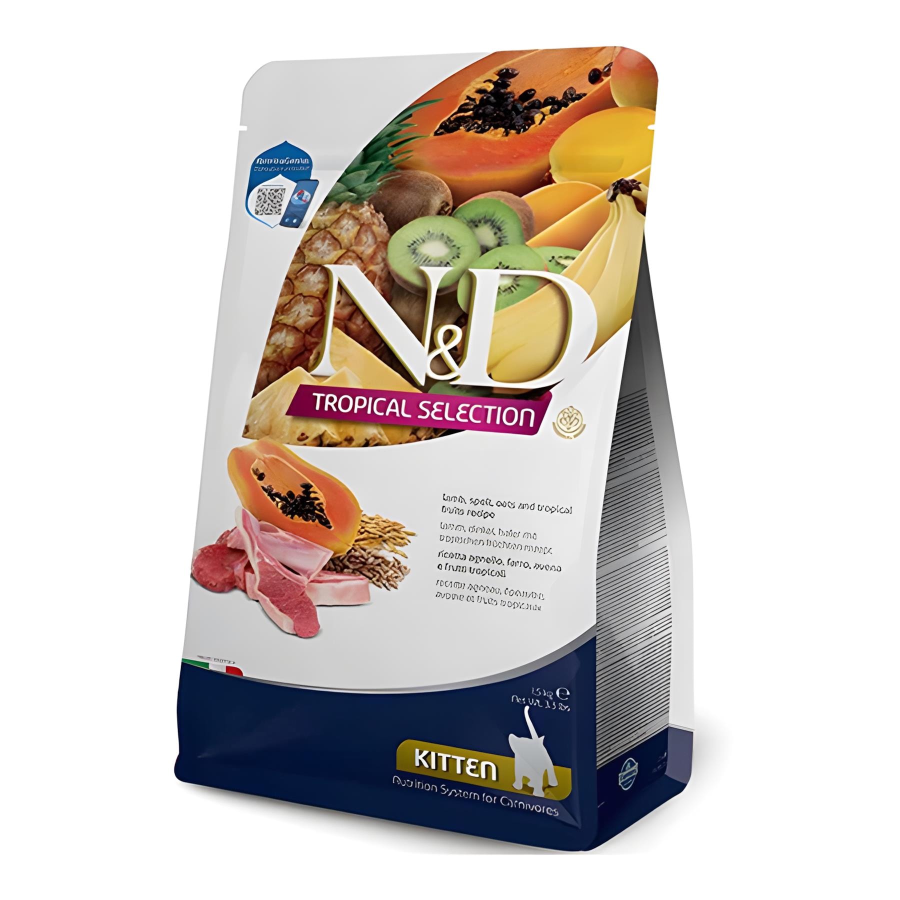 ND Tropical Selection Kuzu Etli Yavru Kedi Maması 1,5 Kg