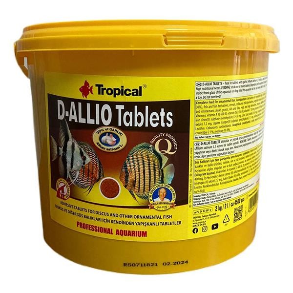 Tropical D-Allio Plus Tablet 100 Adet Kovadan Bölme