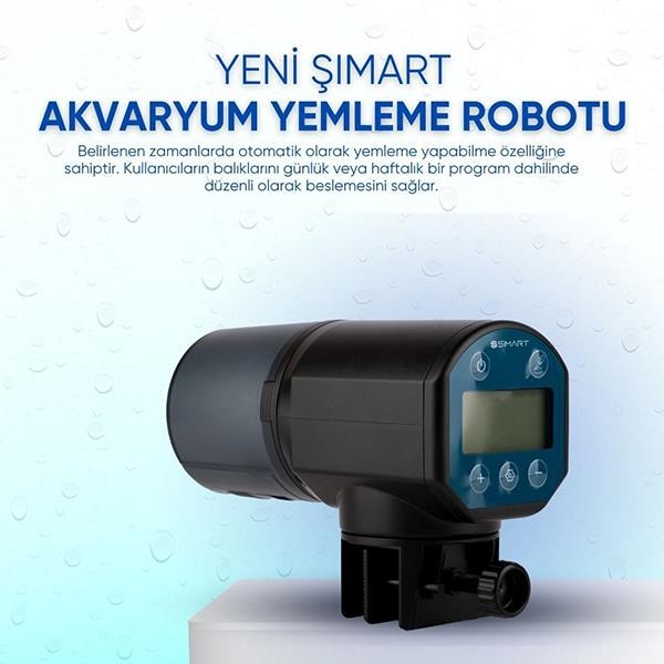 Şımart Akvaryum Yemleme Robotu