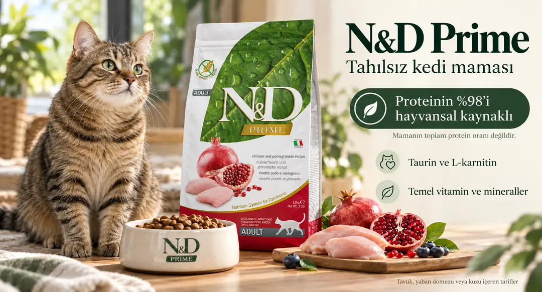 N&D’nin ilk geliştirilen tahılsız serisidir. Farmina’nın resmi tanımına göre bu seride proteinin %98’i hayvansal kaynaklıdır.
