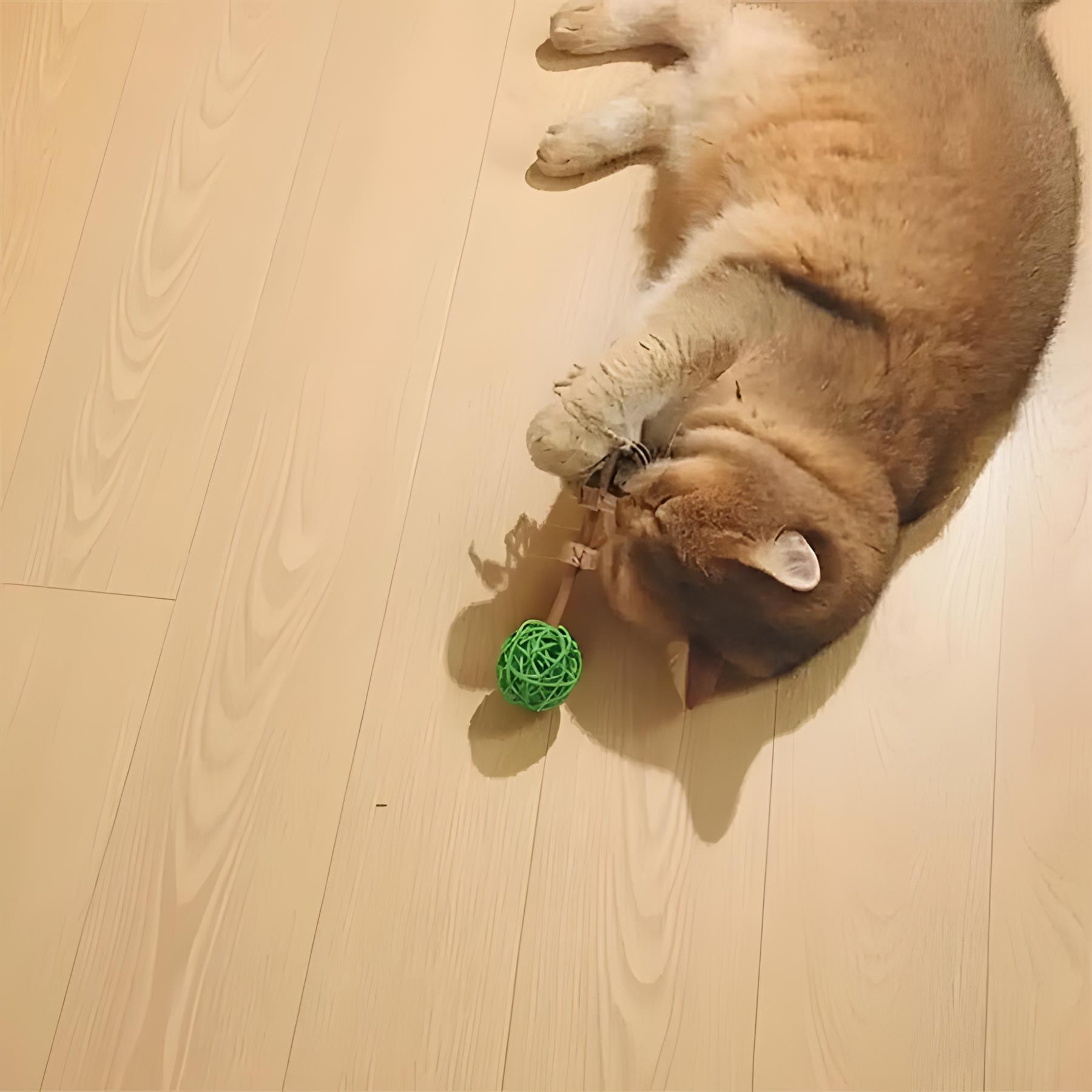 M-Pets Charmy Amulet Matatabi Kedi Oyuncağı Yeşil