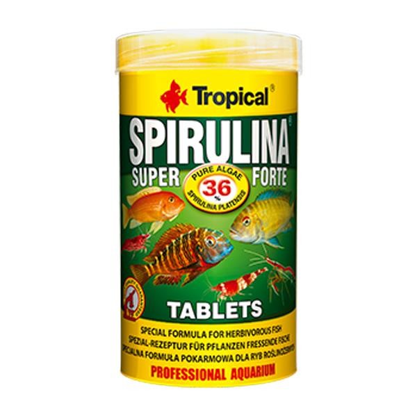 Tropical Super Spirulina Forte Tablets 100 Adet Kovadan Bölme