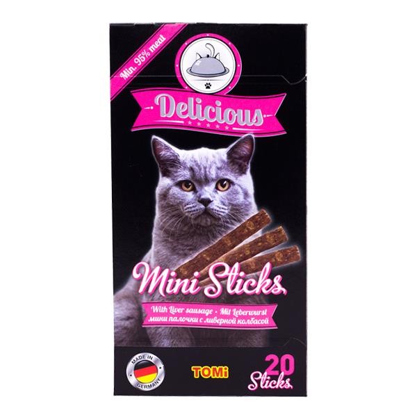 Tomi Mini Sticks Sosisli Kedi Ödülü 40gr 20li Paket