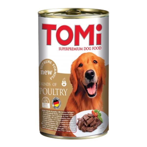 Tomi Kümes Hayvanlı Yetişkin Köpek Konservesi 400gr