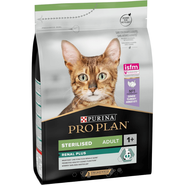 Pro Plan Sterilised Hindili Kısırlaştırılmış Kedi Maması 3Kg