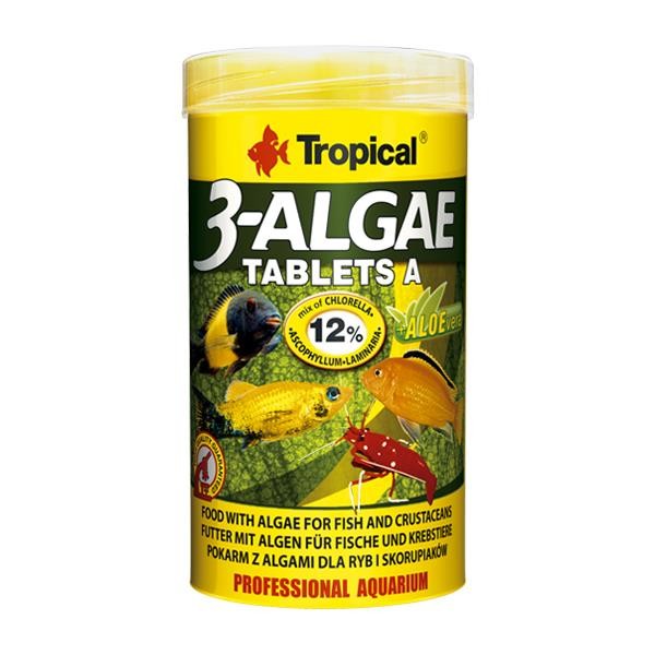 Tropical 3 Algae Tablets A 100 Adet Kovadan Bölme